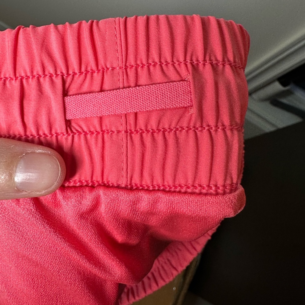 Athleta Mesh‎ Racer Run Mid-Rise Shorts 4” Small - Picture 7 of 9